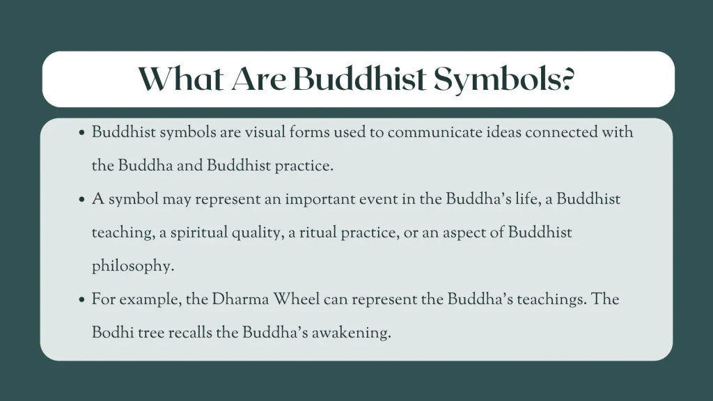 buddhist symbols and meanings