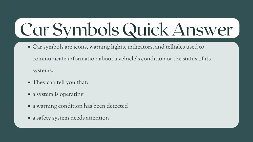 car symbols