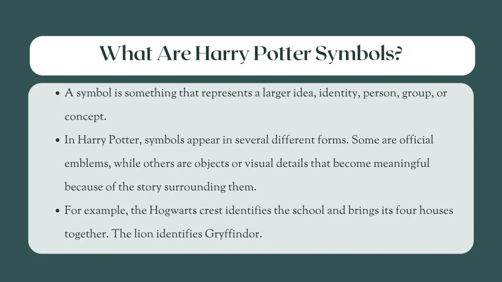 harry potter symbols