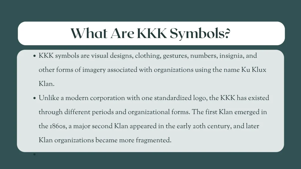 kkk symbols