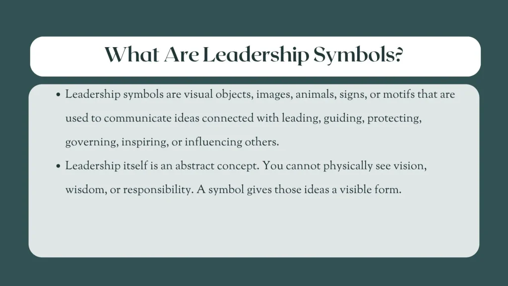leadership symbols