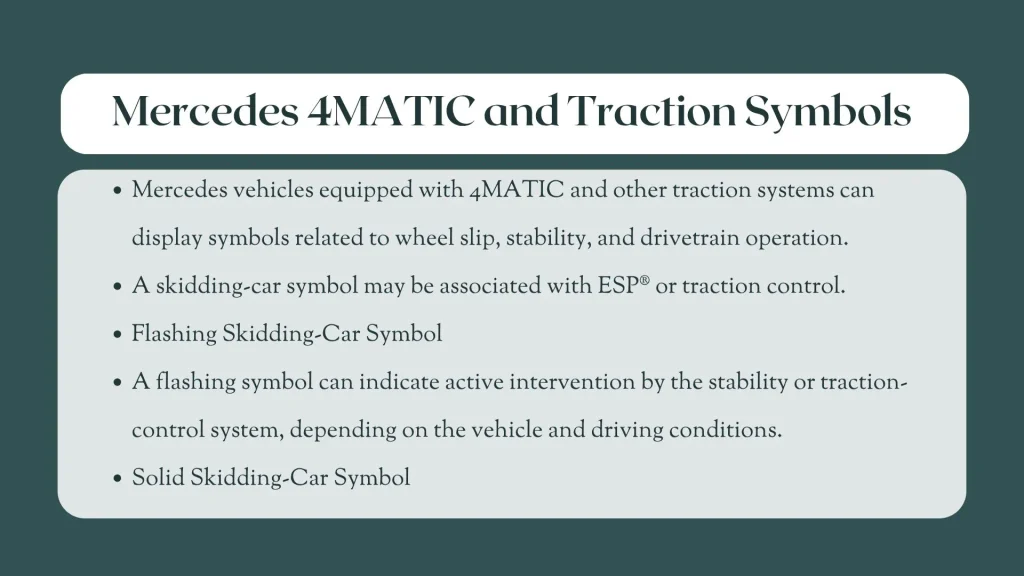 mercedes dashboard symbols and meanings