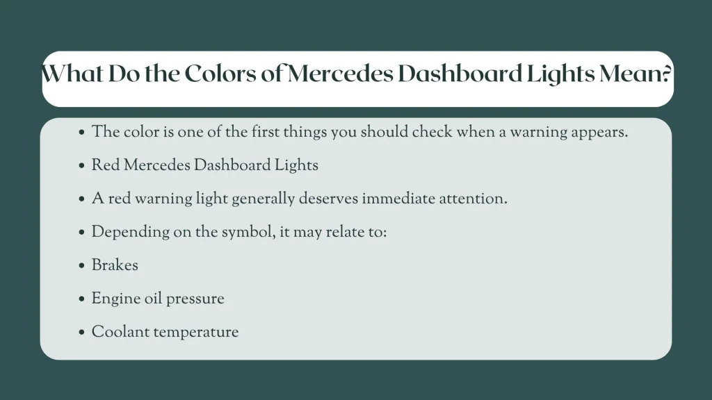 mercedes dashboard symbols and meanings