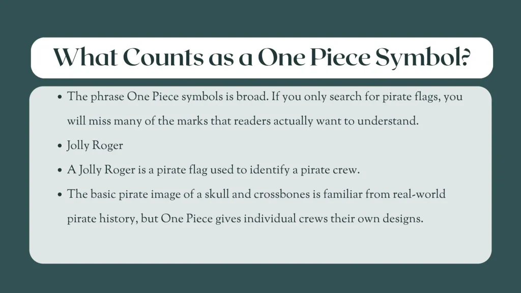 one piece symbols