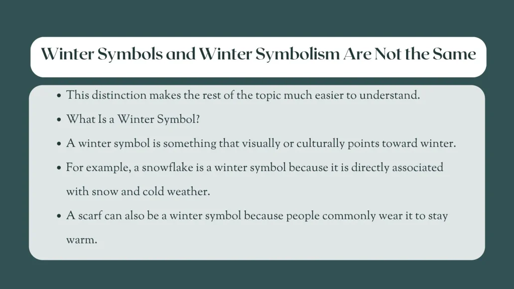 winter symbols