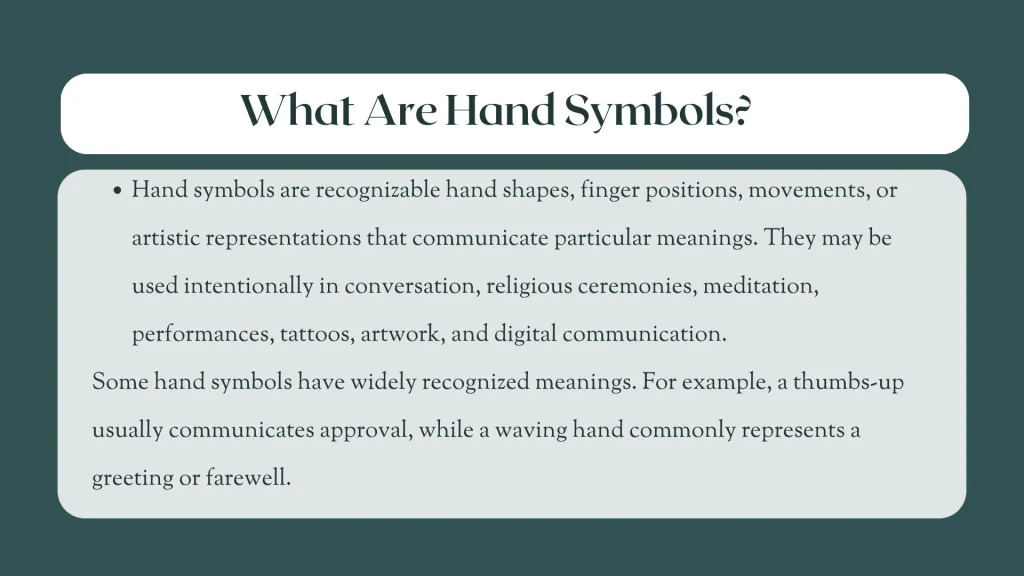 hand symbols