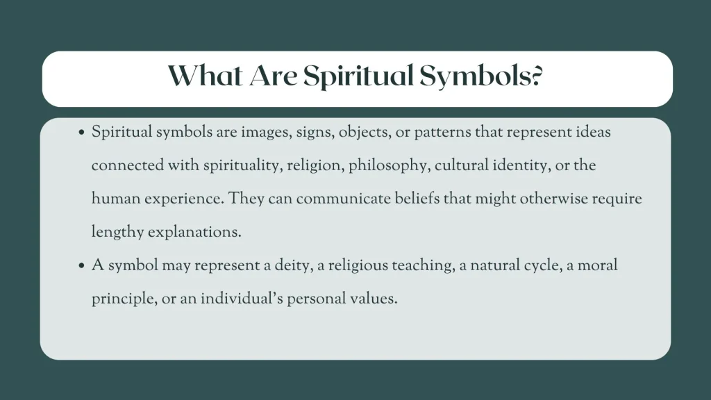 spiritual symbols and meanings