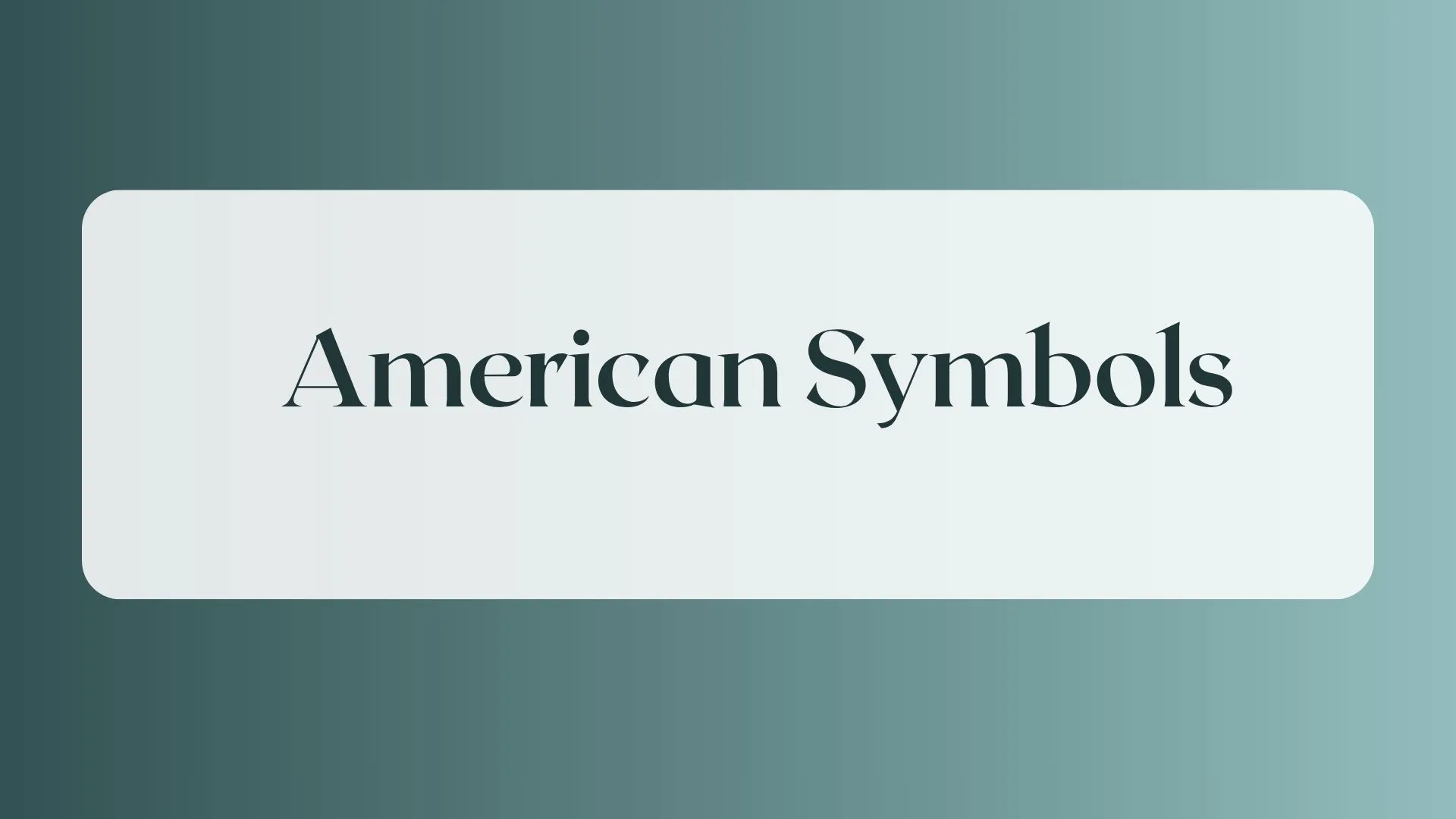 american symbols